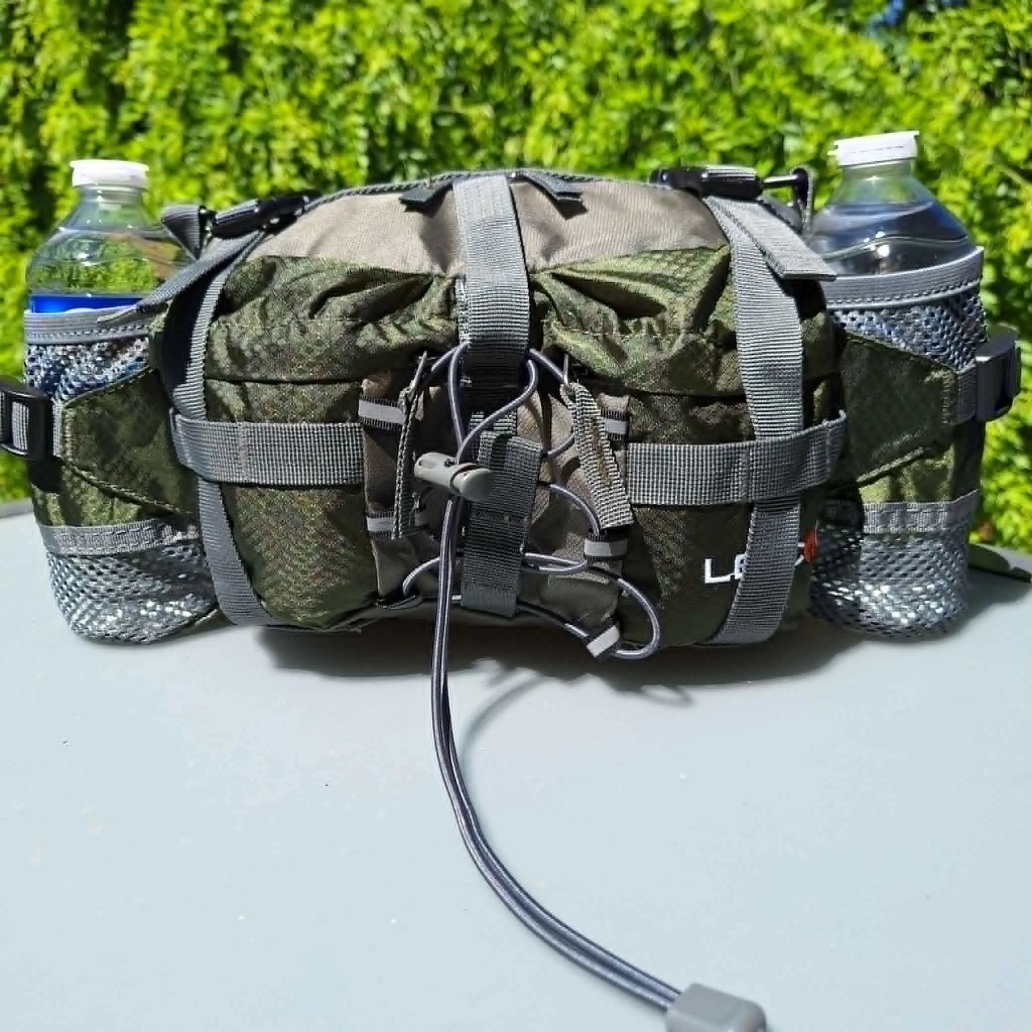 Mochila Outdoor Rando Confort Plus — costas acolchoadas, vários bolsos, verde escuro – photo 9